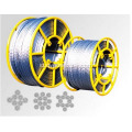 Galvanize Anti Twist Pilot Wire Rope